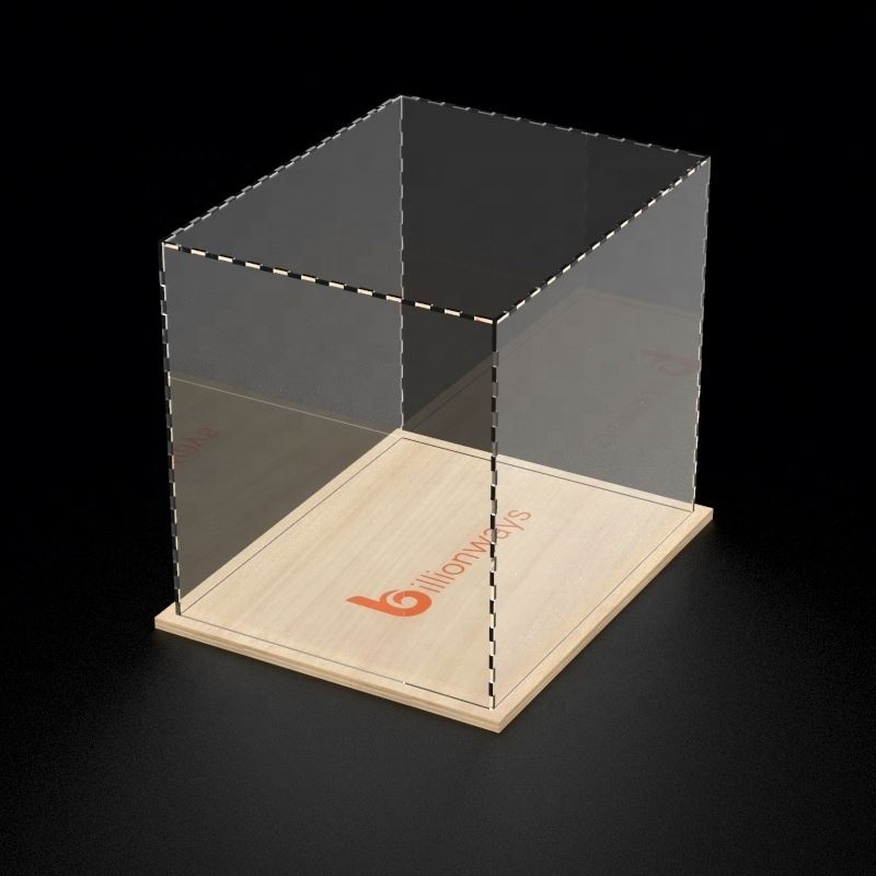 Colored Acrylic Cube, Plexiglass Plastic Cube Box