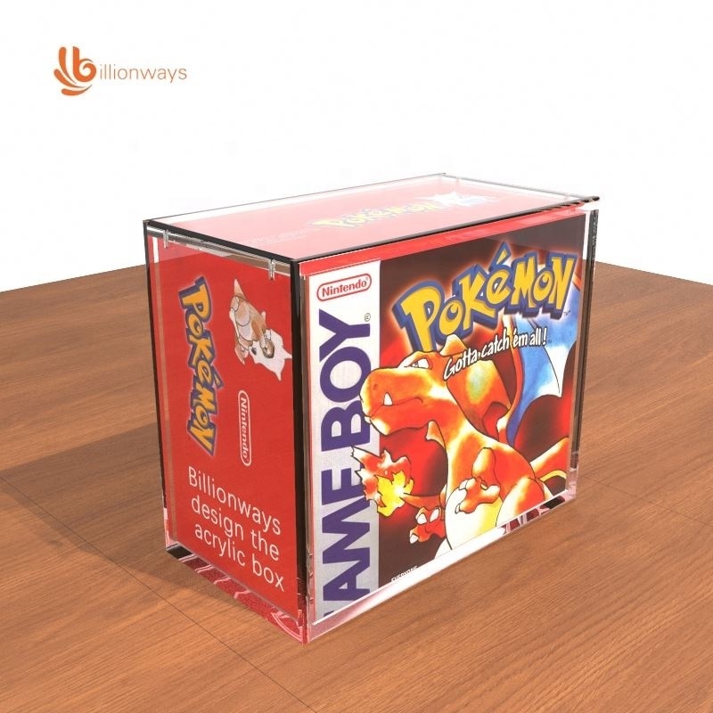 Wholesale Clear Acrylic Booster Box For Pokemon Card