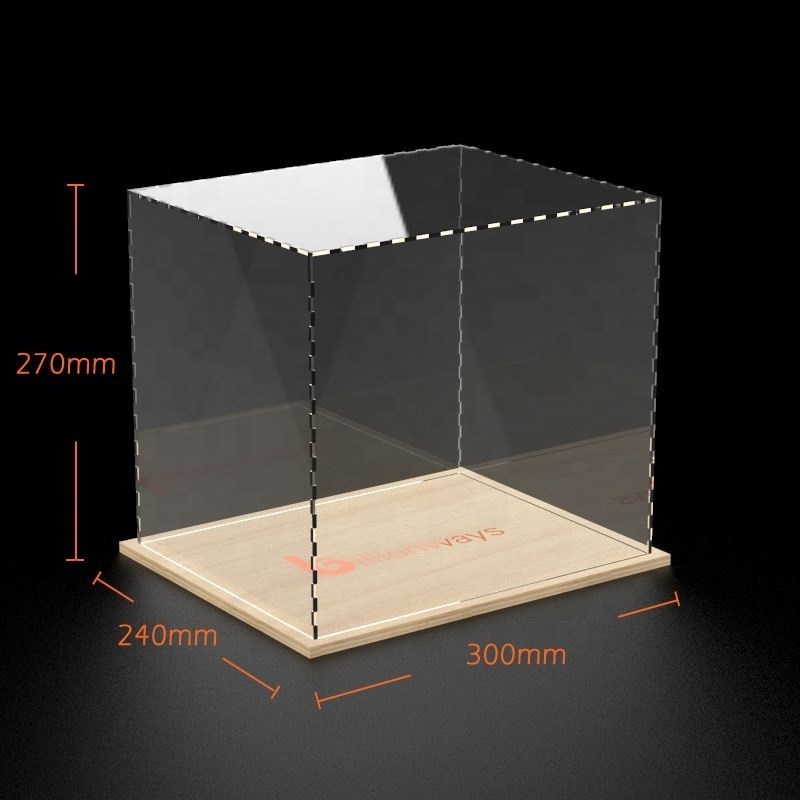 Colored Acrylic Cube, Plexiglass Plastic Cube Box