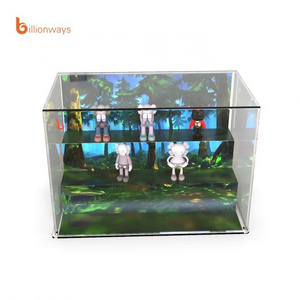 Acrylic figurine figures blind box storage doll lego display frame transparent model dustproof cabinet box for toy