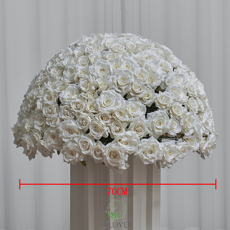 New centerpieces for flower  wedding table window exhibition hall flower frame decoration flower ball