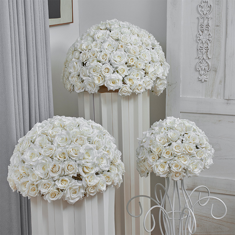 New centerpieces for flower  wedding table window exhibition hall flower frame decoration flower ball