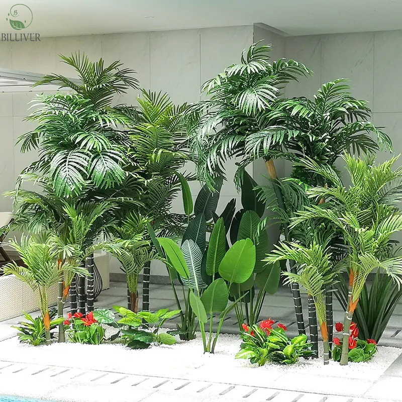 Wholesale Home Wedding Decoration Artificial Plants and Banana Trees Cheap Palm Bonsai fake plants artificial indoor decorative