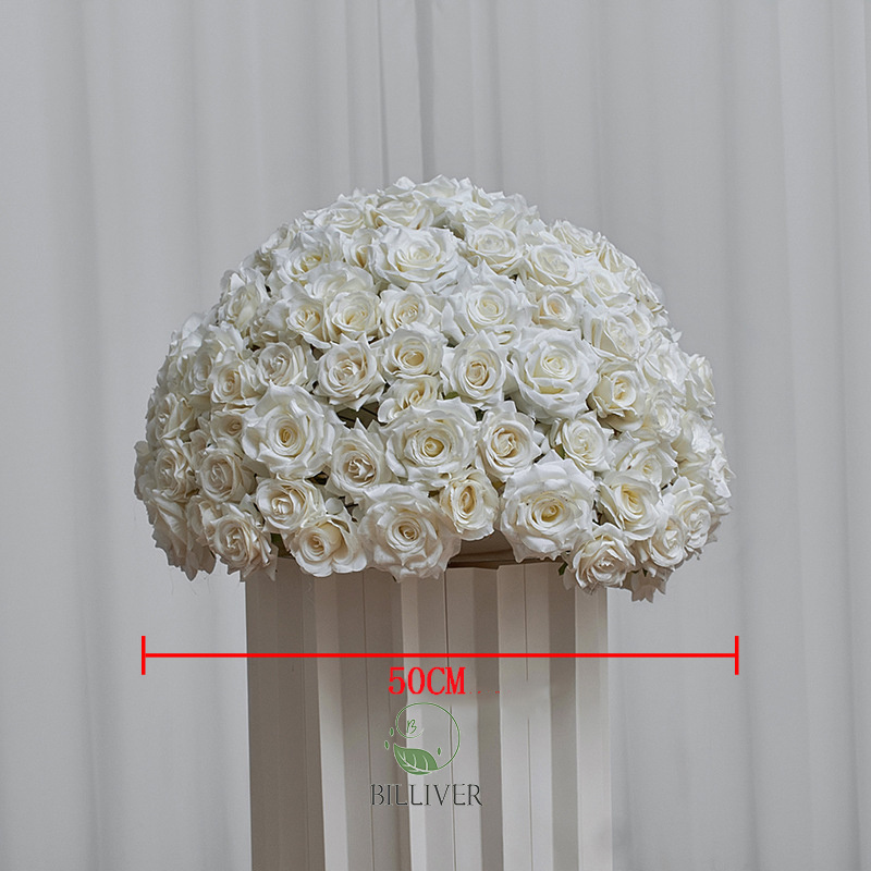 New centerpieces for flower  wedding table window exhibition hall flower frame decoration flower ball