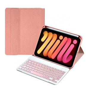 Pencil Holder Cover For iPad Mini 6 Keyboard iPad Mini 6 Case Tablet iPad Mini6 Keyboard Case