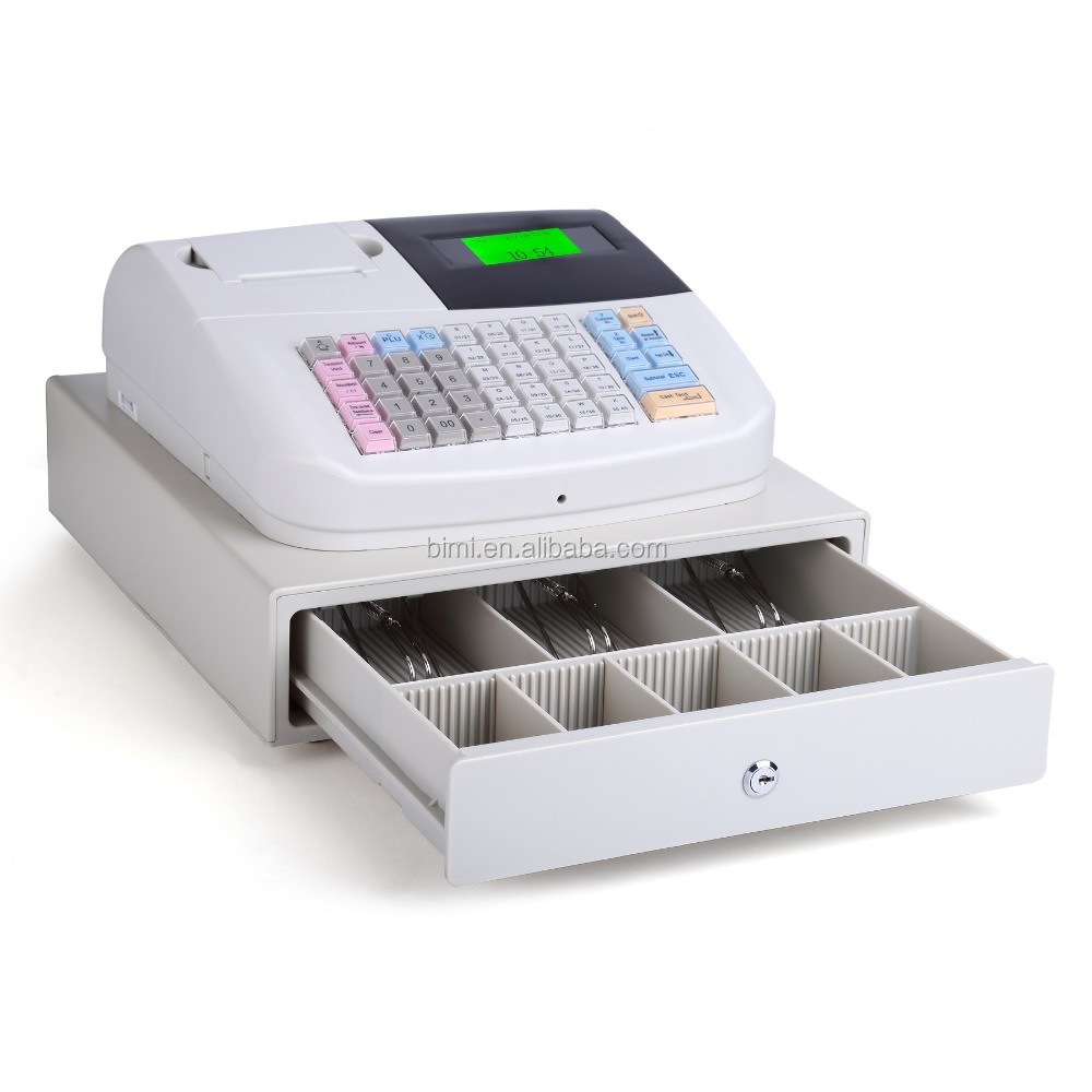 bimi Hot sale pos machine portable cash register mini with banknote drawer