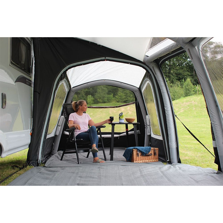 NHCX Outdoor Camping Inflatable Caravan Rv Awning Tent Waterproof Windproof Rv Inflatable Tent