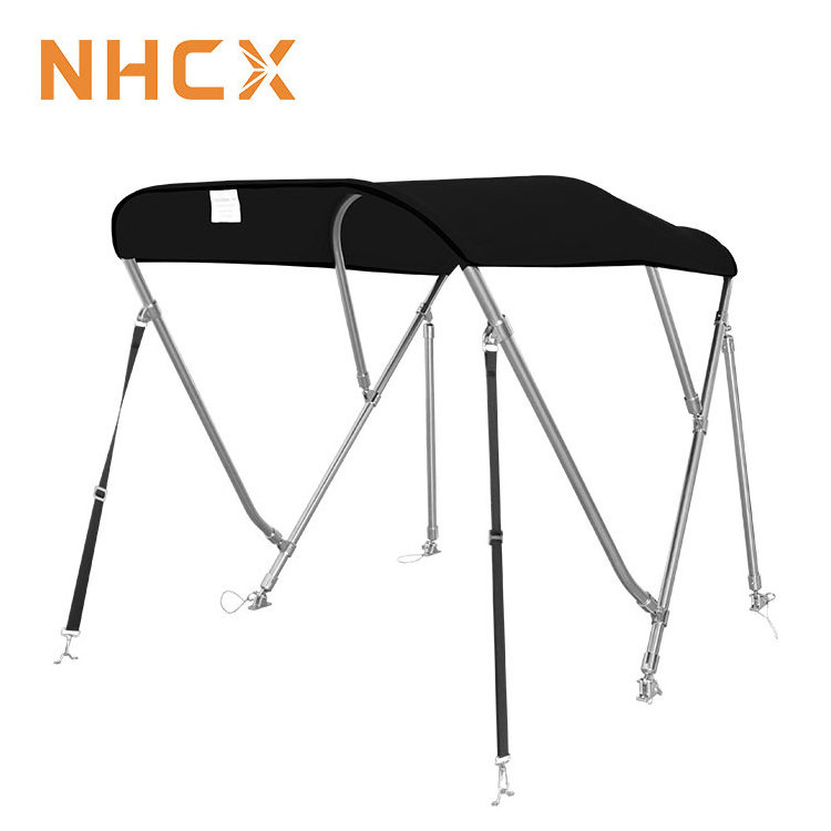 NHCX 3 bow stainless steel boat Waterproof frame boat tops tower Marine Hardware bimini top