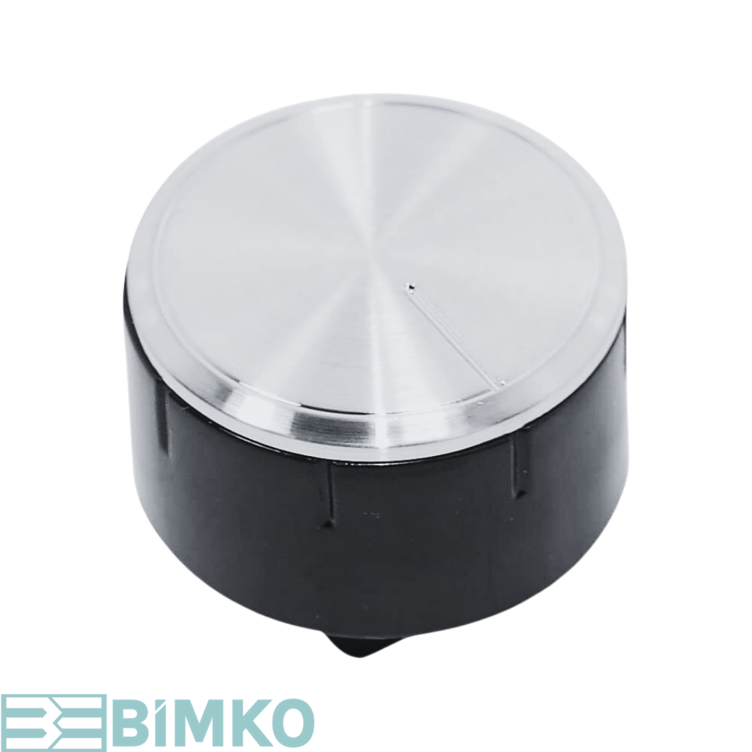 BMK-SP08 Oven Knob Button Kitchen Household Appliances Parts Silver Black Switch Replaces High Quality  616100