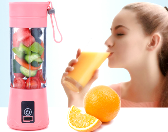 Small Single Serve Fruit Mixer For Shakes And Baby Food Personal Blender Portable Smoothies Juicer Cup With USB Rechargeable