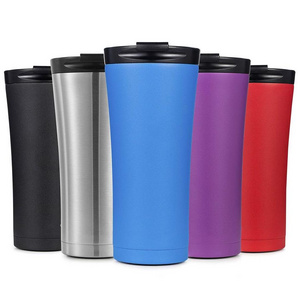 500Ml Stainless Steel Double Wall Vacuum Insulated Coffee Mug Stainless Steel Thermos Cup Set