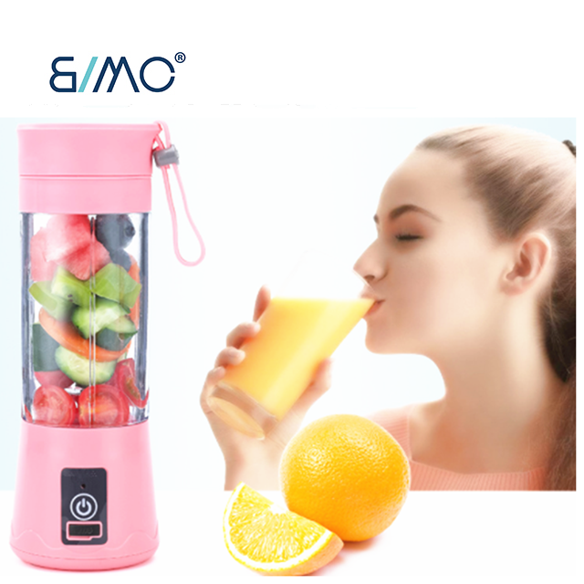 Small Single Serve Fruit Mixer For Shakes And Baby Food Personal Blender Portable Smoothies Juicer Cup With USB Rechargeable