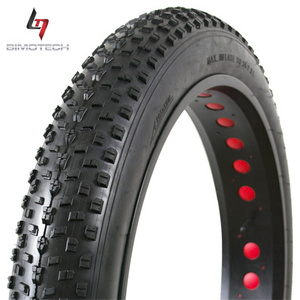 Fat tire snow bicycle 26 by 4-in wide bicycle tire rim