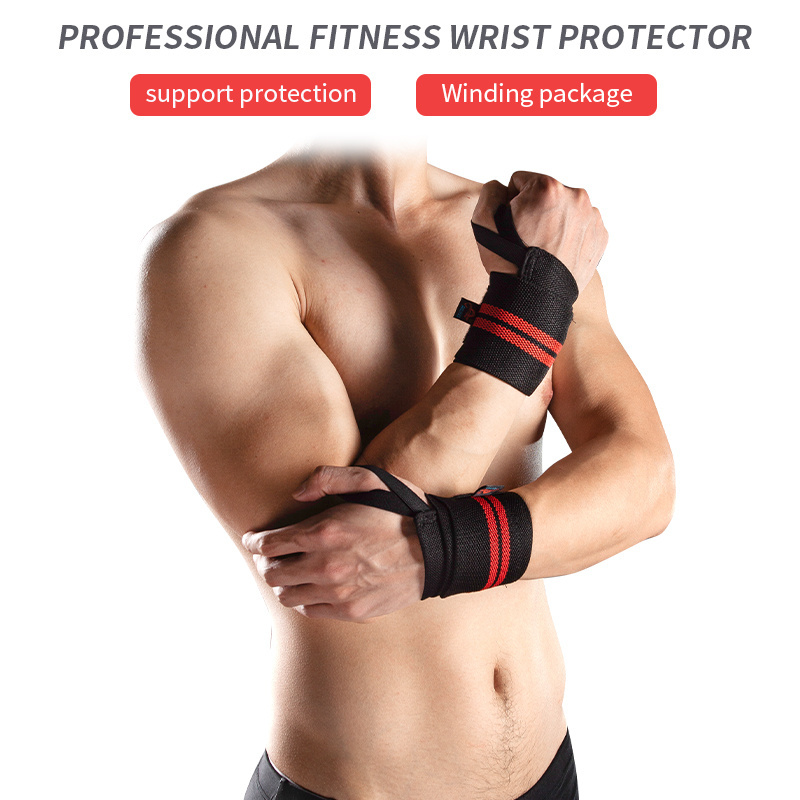 Fitness Wrist Band Weight Lifting Wrist Wraps Gym Wrist Straps Heavy Duty Sports Wristbands