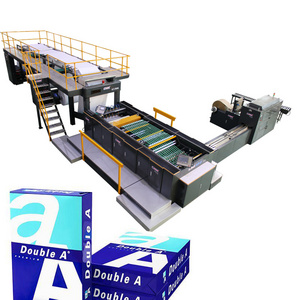 High Speed Full Automatic A4 Copy Paper Production Line,A4 Copy Paper Cutting And Packaging Machine