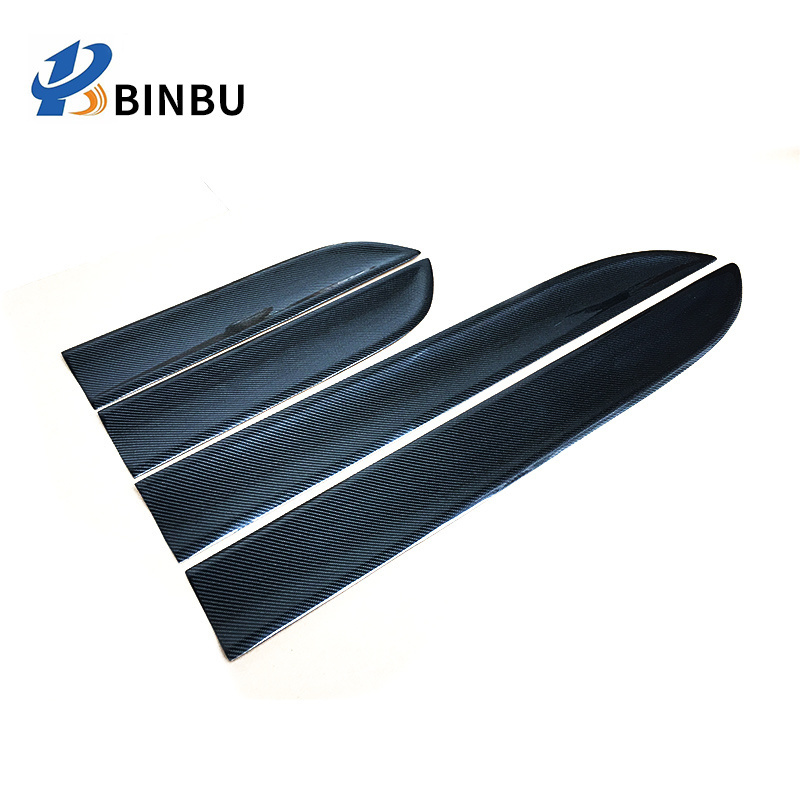 FOR Porsche Macan carbon fiber side door body moulding Door decorative strip body kit 2014-2021