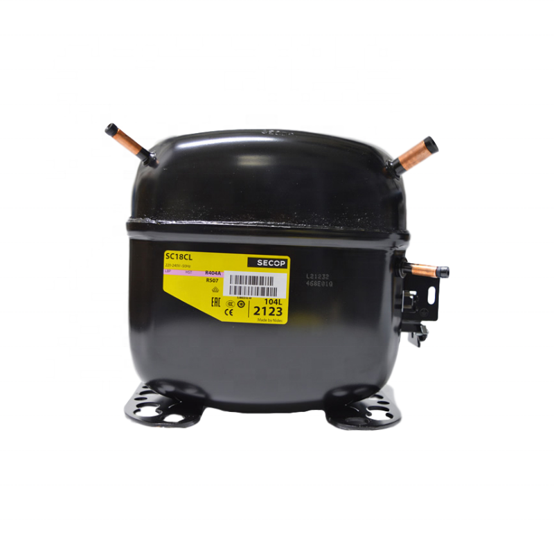 new Secop compressors sc18cl sc10cl sc12cl sc15cl sc21cl 2 ton 404a refrigeration compressors 404a gas refrigerant