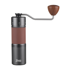 Bincoo Professional 7 cores Conical Burr Manual Coffee Grinder Al-Alloy Body 420 Stainless Steel Burr Espresso Maker