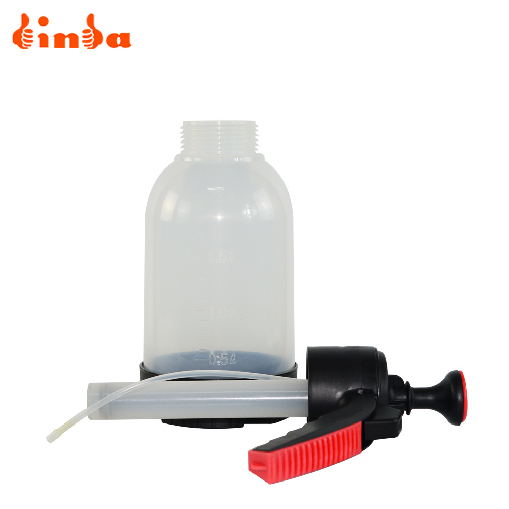 2L Plastic Garden Sprayer Water Hand Car Wash Clean Foam Pump Sprayer