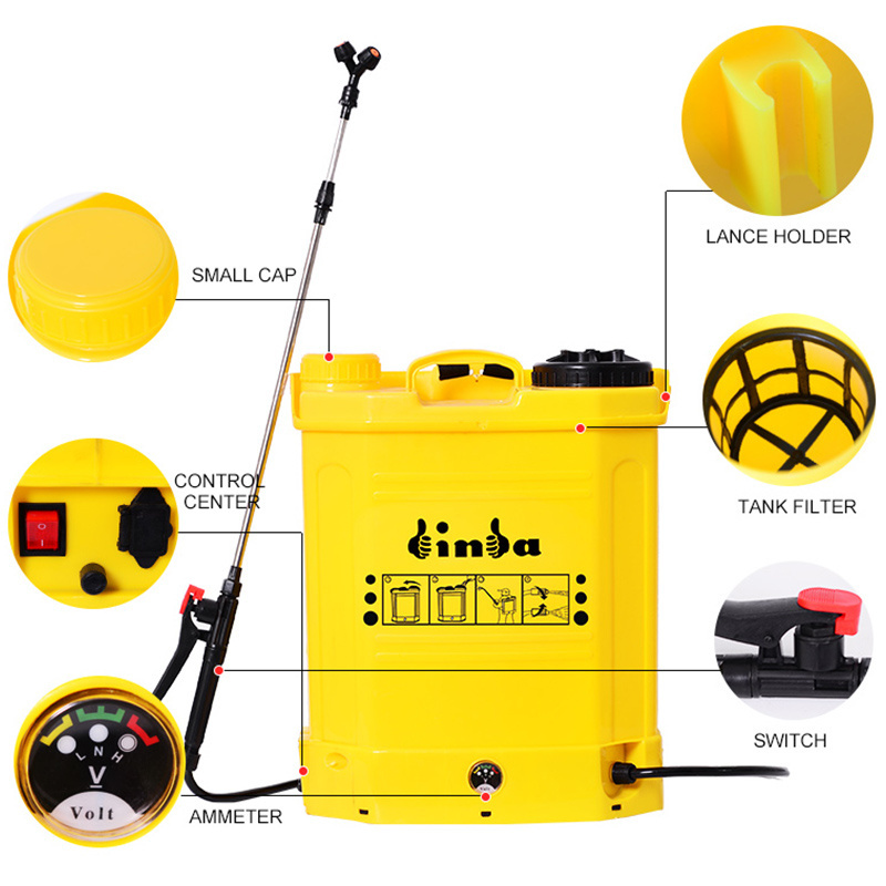 20L Knapsack Automatic Agriculture Battery Sprayer