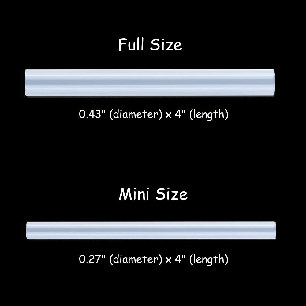 Hot Glue Gun Sticks Wholesale Manufacturer (Huge Bulk Pack) Clear Full Size Diameter Compatible With Industrial Glue