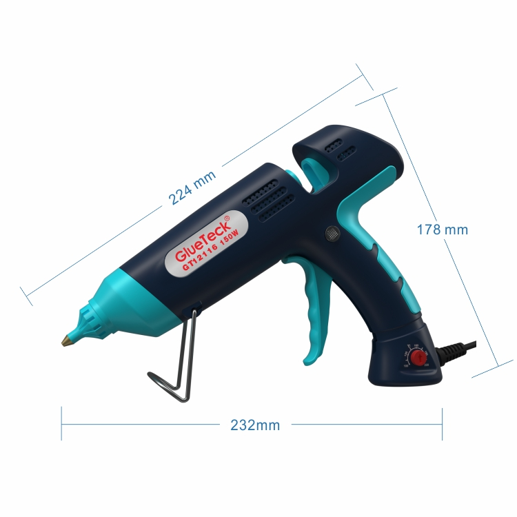 150W Adjustable temperature hot melt glue gun large power CB/CE/GS