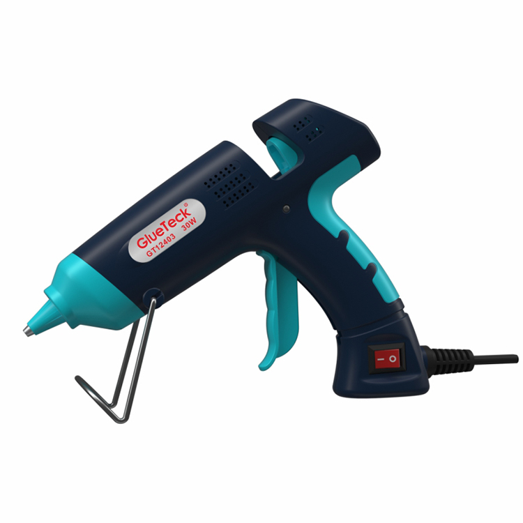 Factory 60W hot melt glue gun with silicone glue stick hair fusion tool for industrial / Dual Temp Small Glue Gun