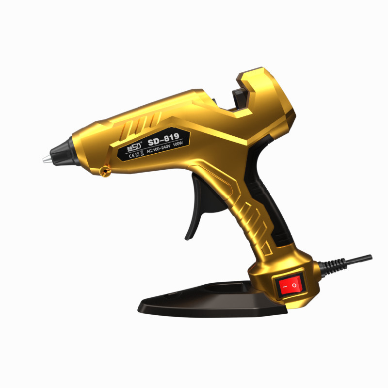 Hot Sale 60W Electric Silicone Gold Hot Melt Glue Gun High Temp Hot Glue Stick