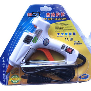 Low Temperature Glue Gun Mini Lightweight For Children Wholesale OEM 30W White CE Approved Glue Gun Factory With Glue Stick