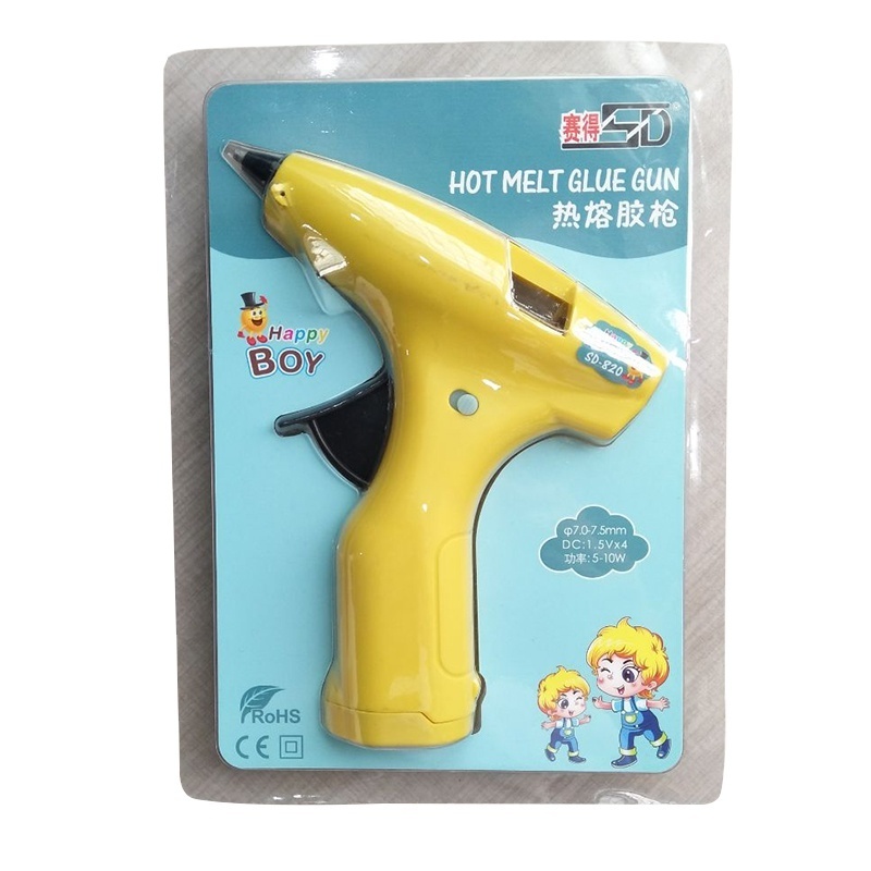 Professional Hobby 7W 6VBattery Operated Glue Gun For DIY Craft Glue Sticks Repairing Mini glue gun