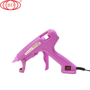 parker gr 60 hot melt glue gun Pink With 10Pcs Glue Sticks For Free Anti-Drip Glue Gun Kits For DIY Crafts Tool