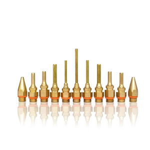 Glue Gun Copper Nozzle Small-bore Long Short Large Diameter 7/16inch Thread .04" .05" .06" .07" .08" .12" 1.26" 2.17" 2.76" with