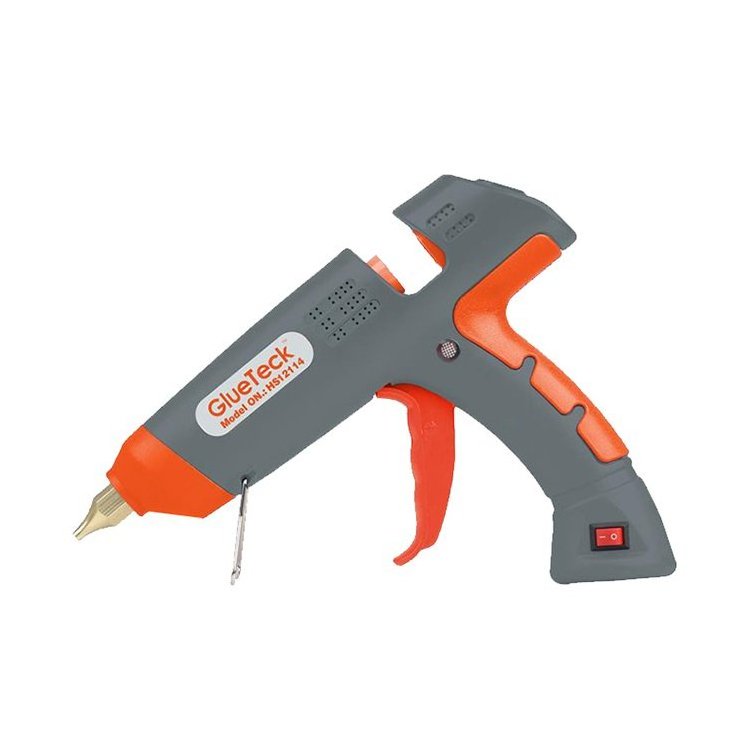 HS12114 wholesale low price 150W hot melt glue gun heavy duty long trigger glue gun