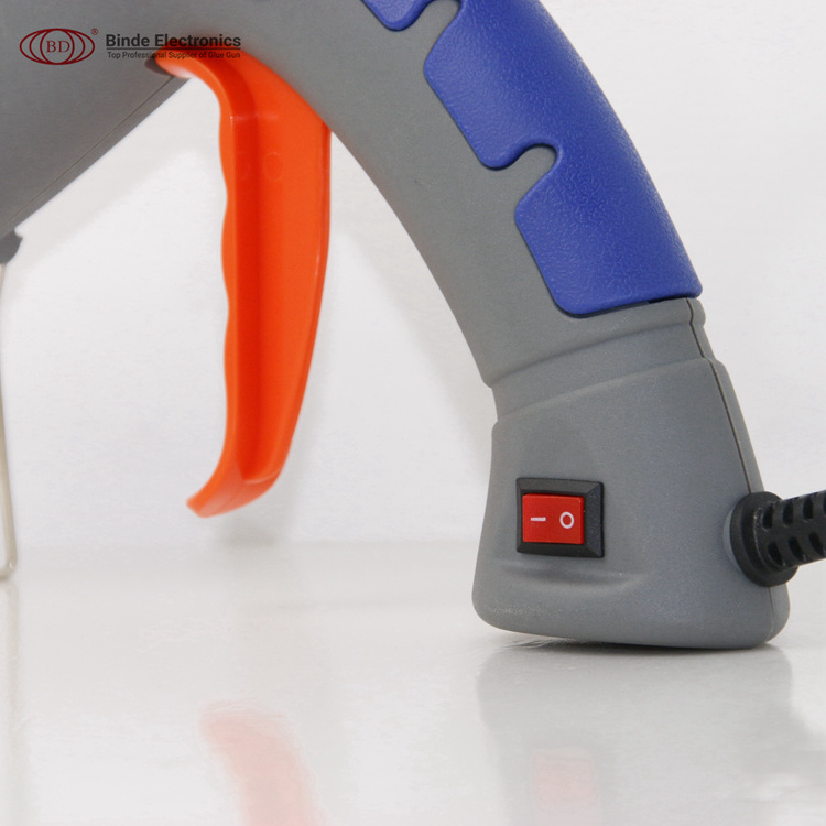 HS12114 wholesale low price 150W hot melt glue gun heavy duty long trigger glue gun