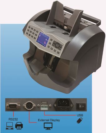 N900 Multi Currency Counting Counter Machine /Counting Accumulation & Amount Accumulation Function. UV & Magnetic & IR Detection