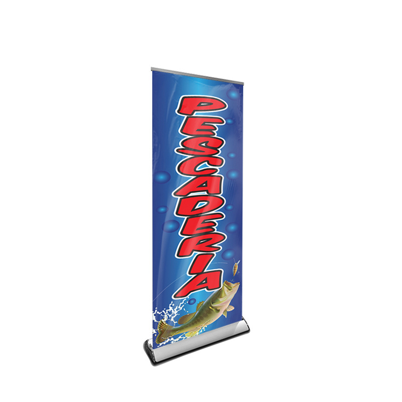 retractable telescopic tabletop roll up down marketing pole banner doble stand frame a3 a4 roller banner  stand 11