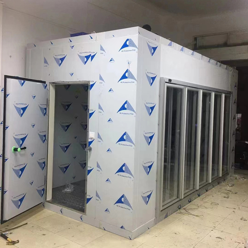 Bindos cold storage uses stainless steel to make refrigerated doors and frames suitable for food refrigeration such as vegetable