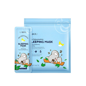 Laikou Hydrating Moisturizing Repairing Brightening Firming Anti Wrinkle Sakura Seaweed Snail Koala Matcha Sleeping Face Mask