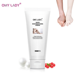 Hot Selling OMY Lady brand rapid whitening skin 100g natural pearl powder bleaching cream