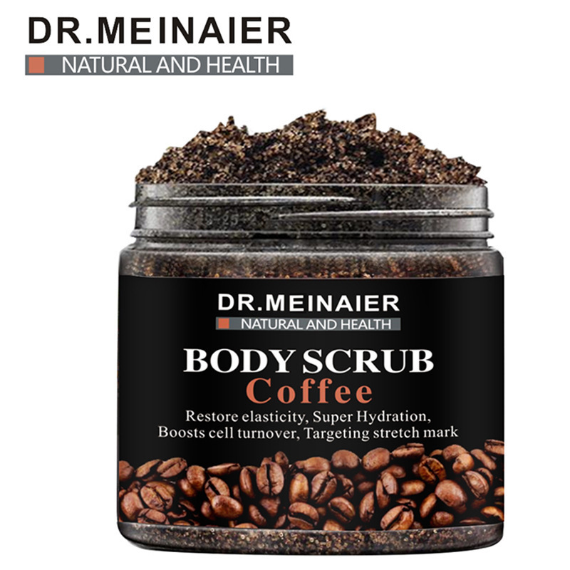 DR MEINAIER Deep cleansing Exfoliate Natural Organic Skin whitening 350g/500g coffee body face scrub