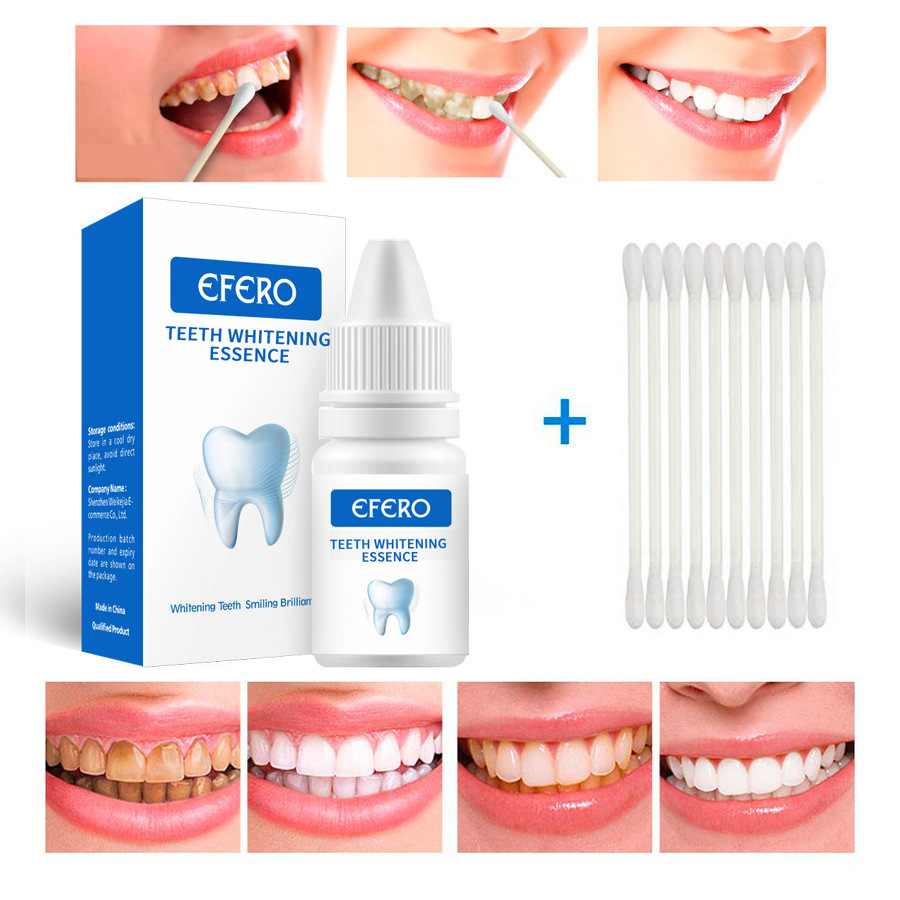 EFERO Whitening Oral Hygiene Cleaning Serum Remove Plaque Stains teeth Bleaching Tools Dental Care Toothpaste