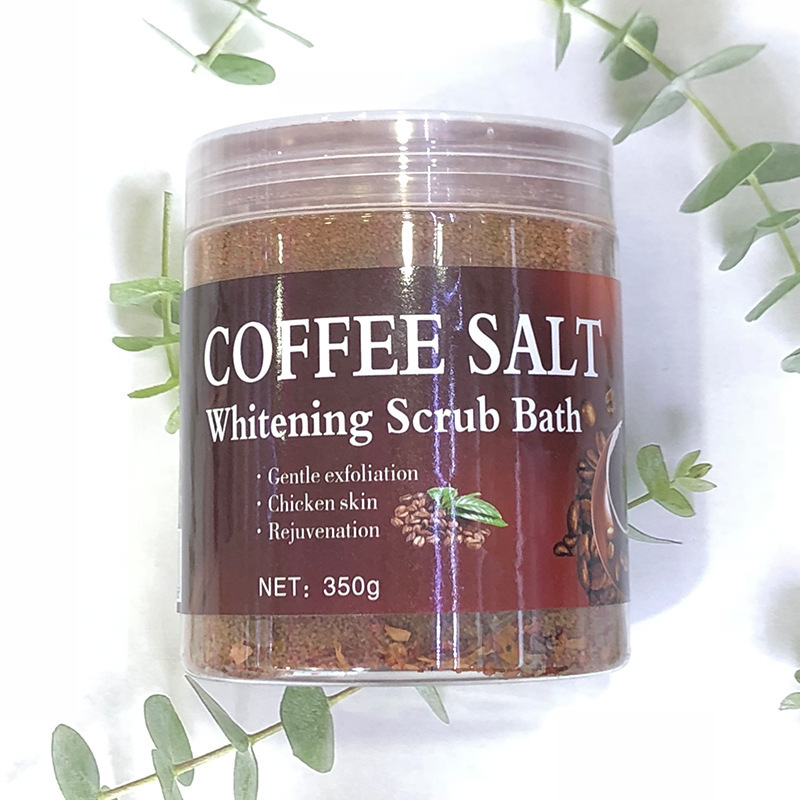 OEM DR MEINAIER natural vegan exfoliating sweet coffee 350g body spa salt scrub bath scrub