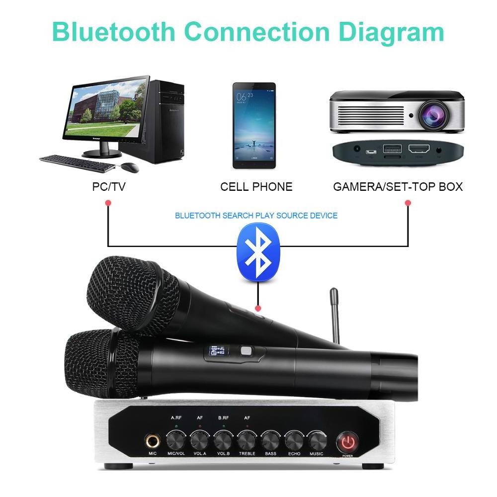 Mini Wireless BT Microphone Karaoke Microphone wireless