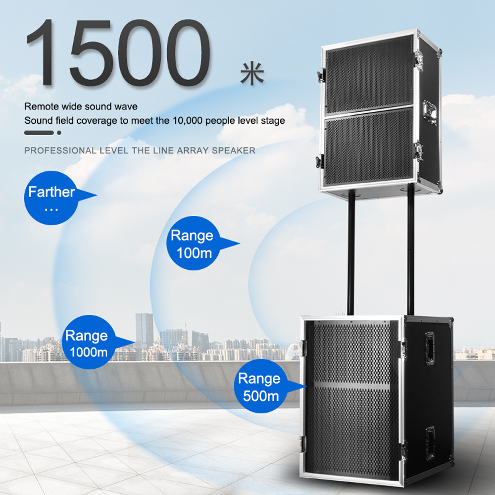 Depusheng LS12 Line array passive pro sound system 12 inch outdoor speaker Concert/Stage/Party professional audio speaker