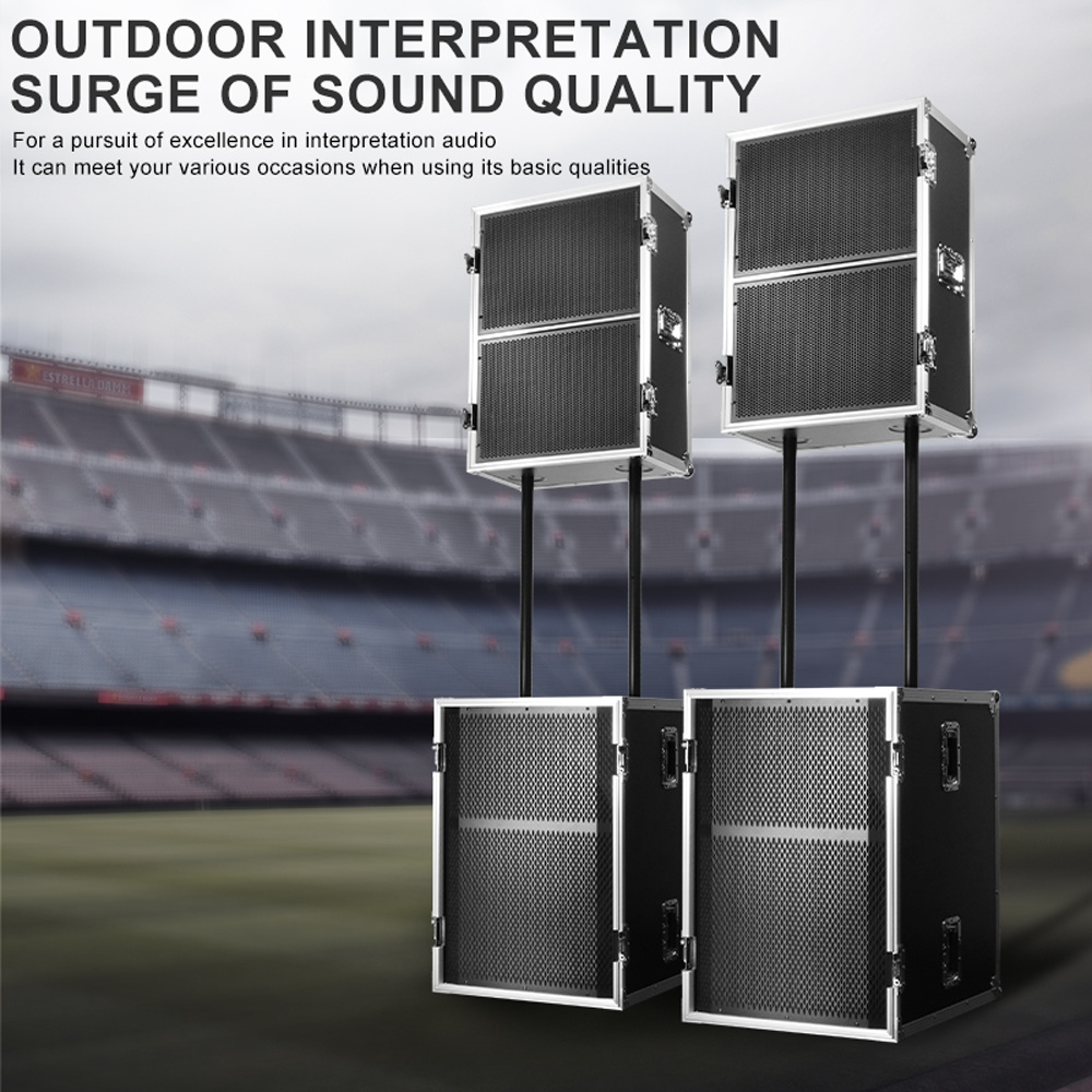 Depusheng LS12 Line array passive pro sound system 12 inch outdoor speaker Concert/Stage/Party professional audio speaker