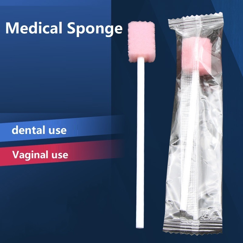 CE Medical vaginal clean point tampon pregnant women Vaginal cleaning Sponges gravida Vaginal Foam Brush