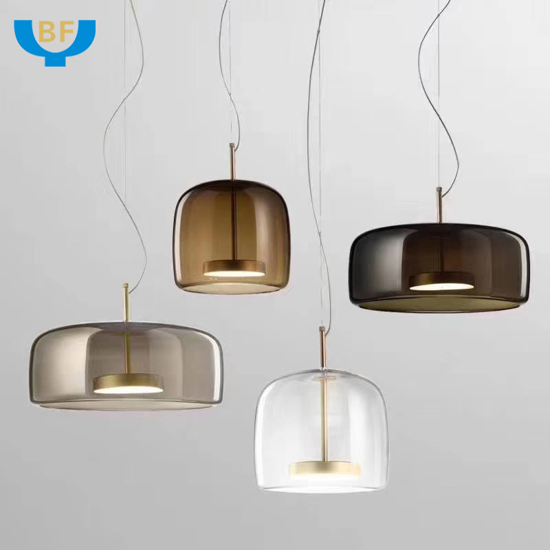 China Glass Factory Customize Any Glass Material Ceiling Lamp Cover Pendant Lampshade