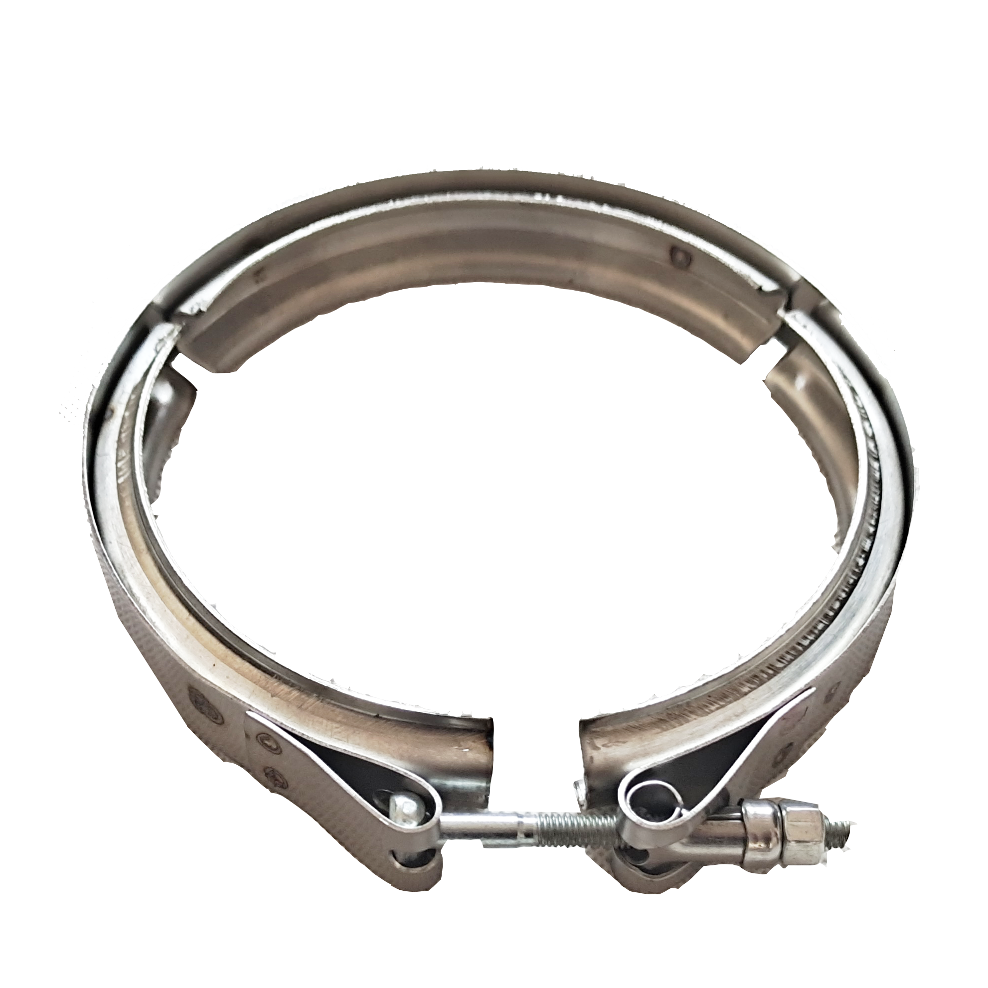 Stainless steel V band clamp interlocking for Car exhaust system use