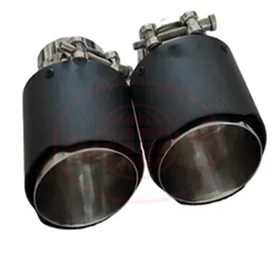 Car exhaust endpipe Exhaust Tips Tail Pipe For BMW E36 E46 M3 Muffler With Clamp  Exhaust Silencer Tailpipe Tips