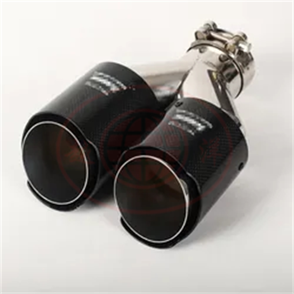 Car exhaust endpipe Exhaust Tips Tail Pipe For BMW E36 E46 M3 Muffler With Clamp  Exhaust Silencer Tailpipe Tips